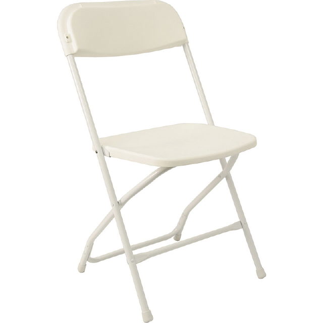Rental store for CHAIR, WHITE, NOT PADDED POLYSEAT in Canton CT