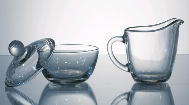 Rental store for SUGAR CREAMER SET - GLASS in Canton CT