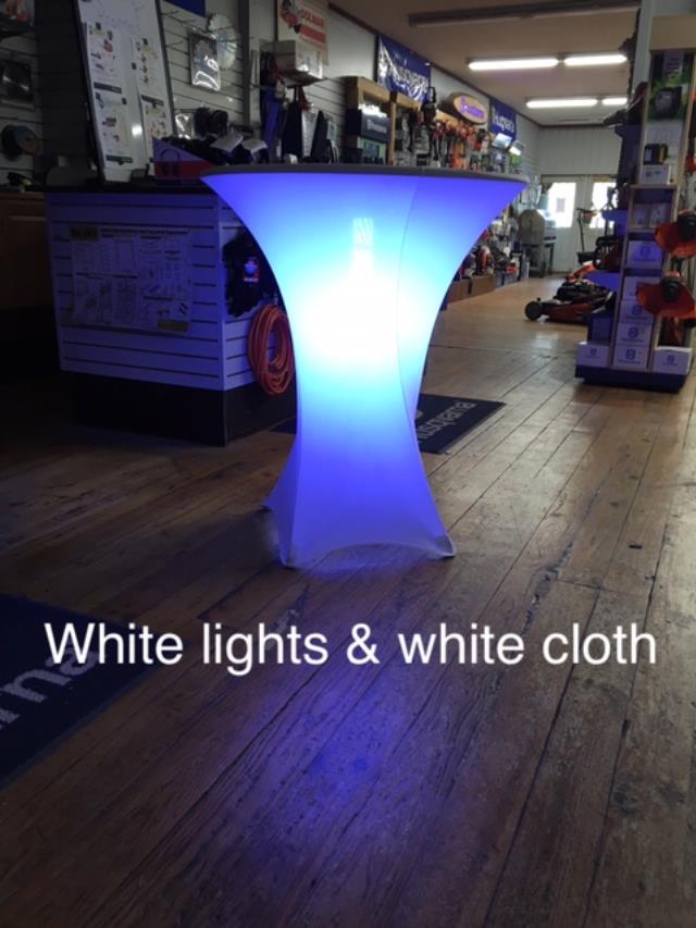 Rental store for LIGHTS. BISTRO COCKTAIL TABLE POLE LIGHT in Canton CT
