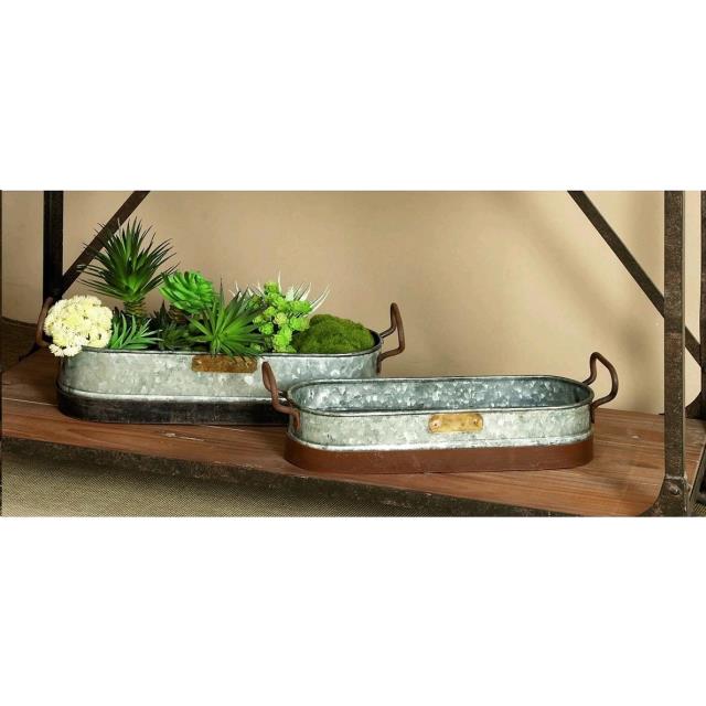 Rental store for RUSTIC METAL TRAY, SMALL in Canton CT