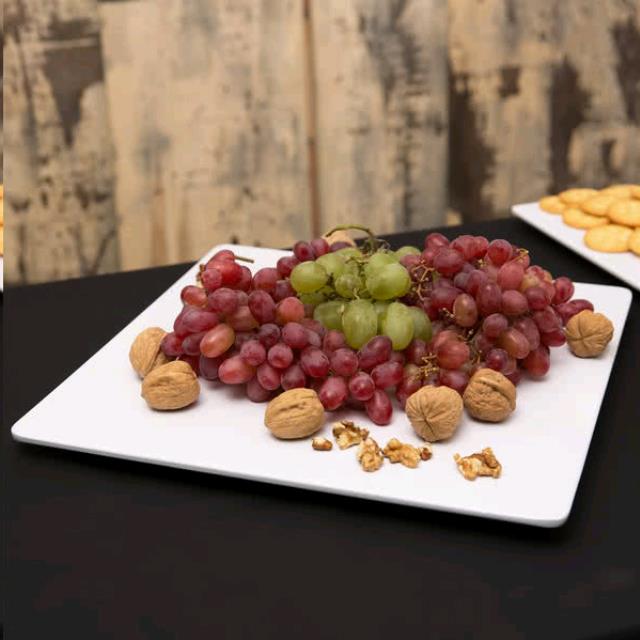 Rental store for PLATTER, CERAMIC WHITE 14  SQ in Canton CT