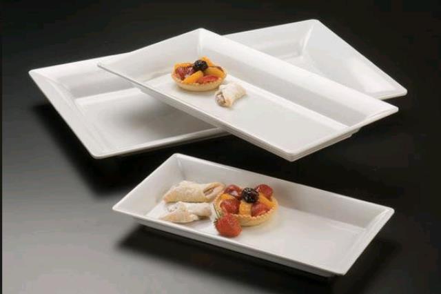 Rental store for PLATTER, CERAMIC WHITE 18 X8.75 in Canton CT