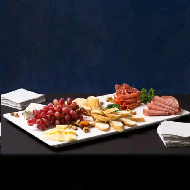 Rental store for PLATTER, CERAMIC WHITE 21  X 13 in Canton CT