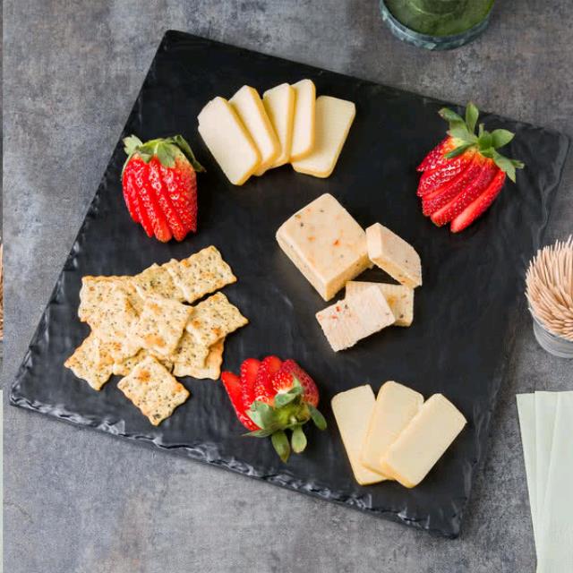 Rental store for FAUX SLATE PLATTER, 15 X 15  MELAMINE in Canton CT